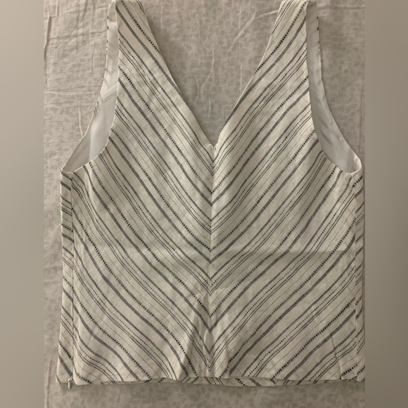 Striped linen bustier top 🌫️ - Picture 4 of 4